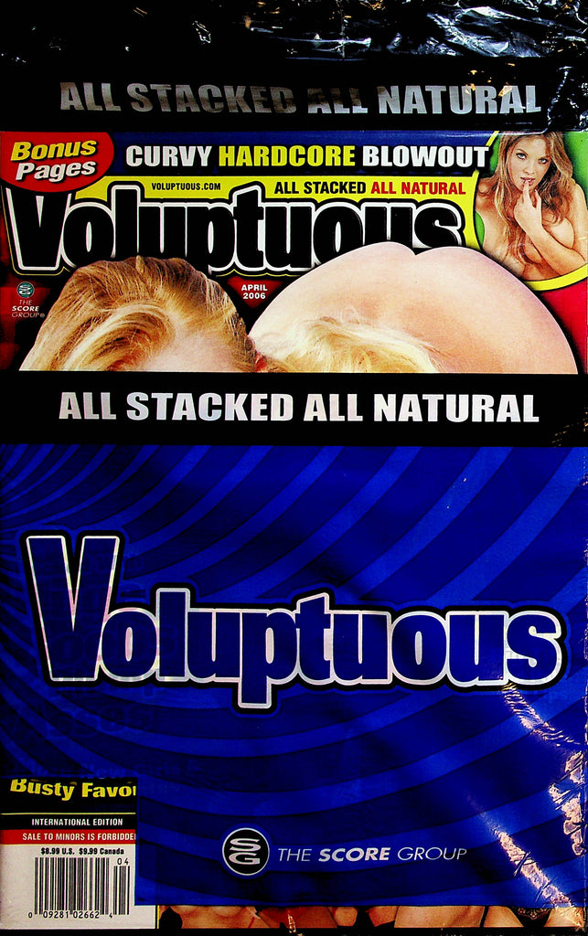 Voluptuous Busty Magazine  Ines Cudna April  2006  New   040723lm-p2