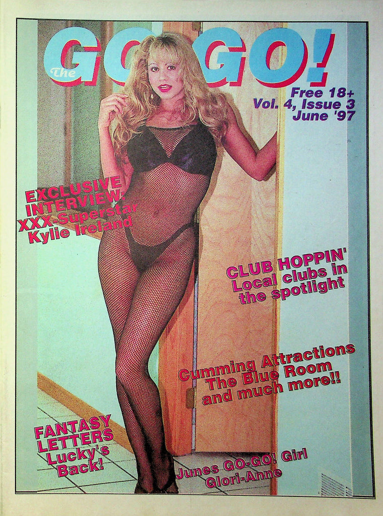 Pennsylvania Adult Entertainment Guide The Go-Go! Magazine Ft. Kylie Ireland & Glori-Anne June 1997 033123RP