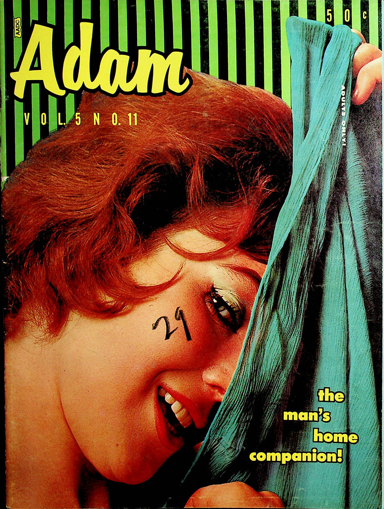Adam Magazine Covergirl Kathy Nelson  vol.5 #11 1961   082421lm-dm
