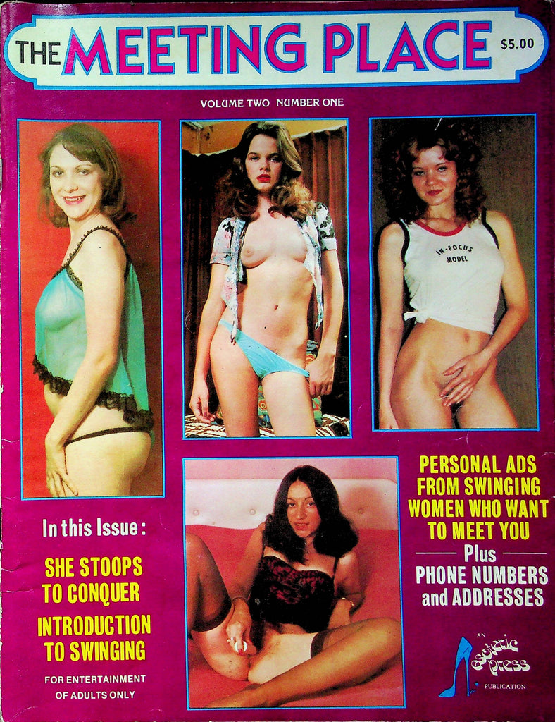 Swinger Magazine The Meeting Place Vol.2 No.1 020823RP