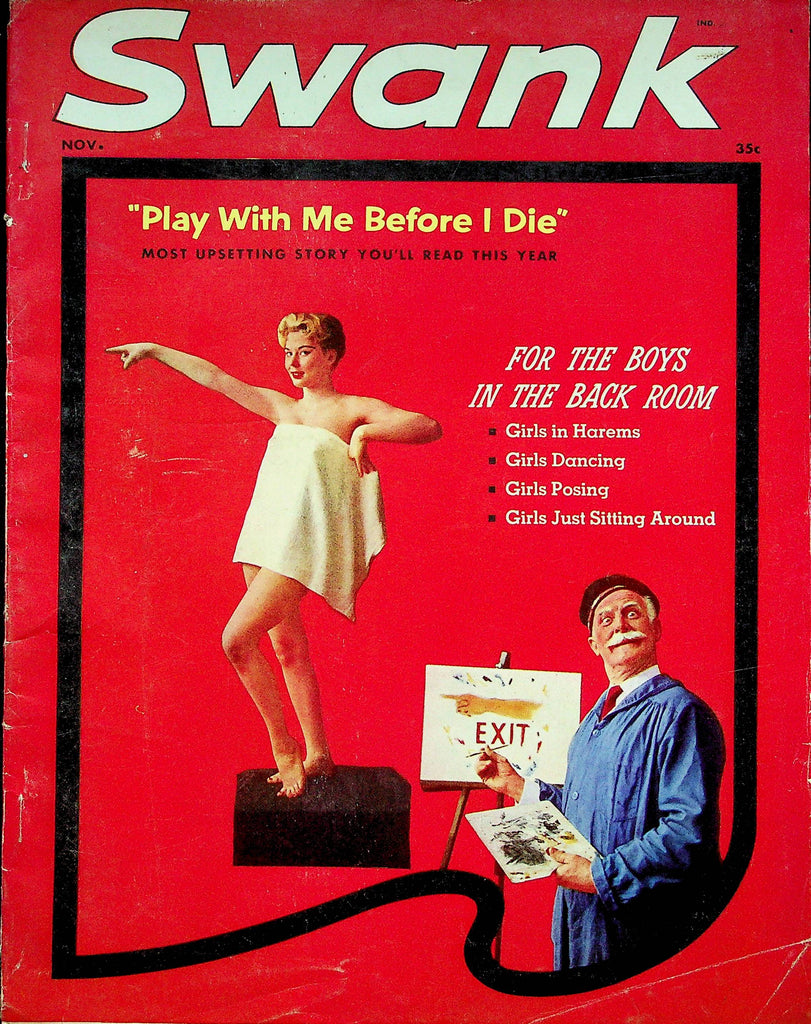 Swank Magazine Alfred Hitchcock November 1957 042822RP