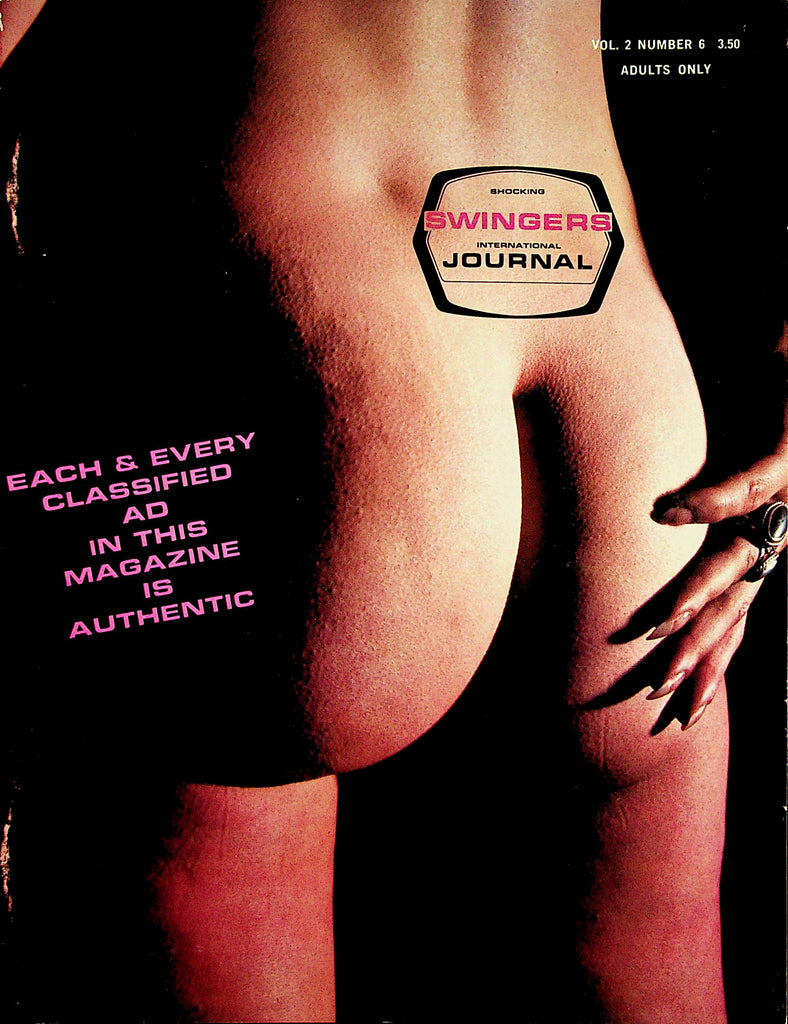 Swingers International Journal Contact Magazine  vol.2 #6 1972  022723lm-p2