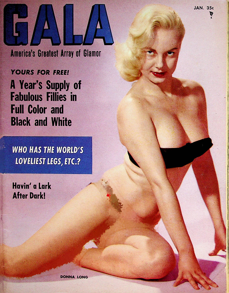 Gala Busty Magazine   Covergirl Donna Long  January 1958      070122lm-p2