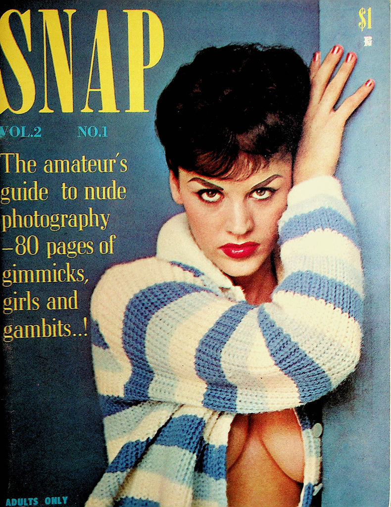 Snap Magazine  Amateur's Guide To Nude Photography  vol.2 #1  1961   082321lm-dm