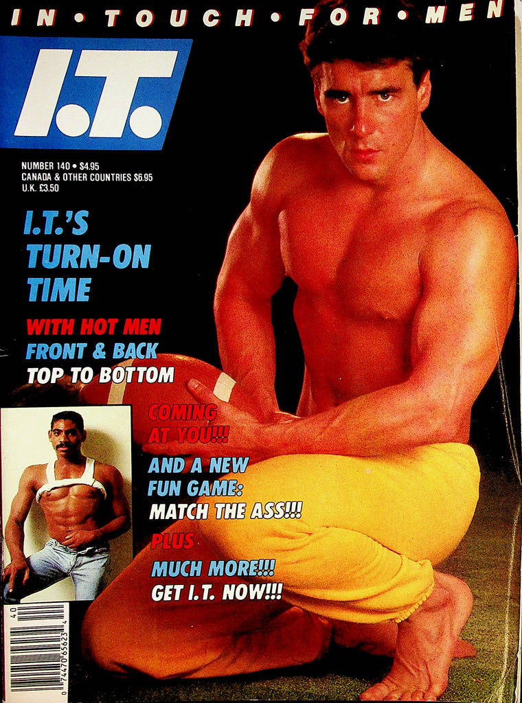 In Touch For Men Gay Magazine  Centerfold Guy Scott Danfield  #140  1988  050422lm-p