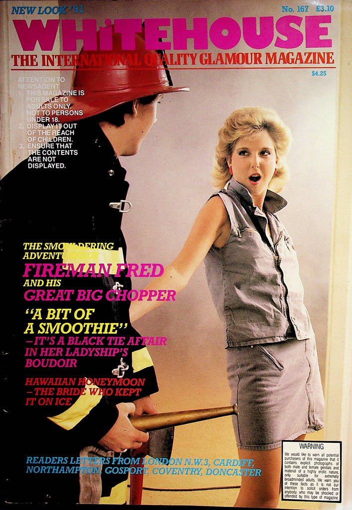 Whitehouse Magazine  Fireman Fred And His Great Big Chopper #167  1991    071822lm-p2
