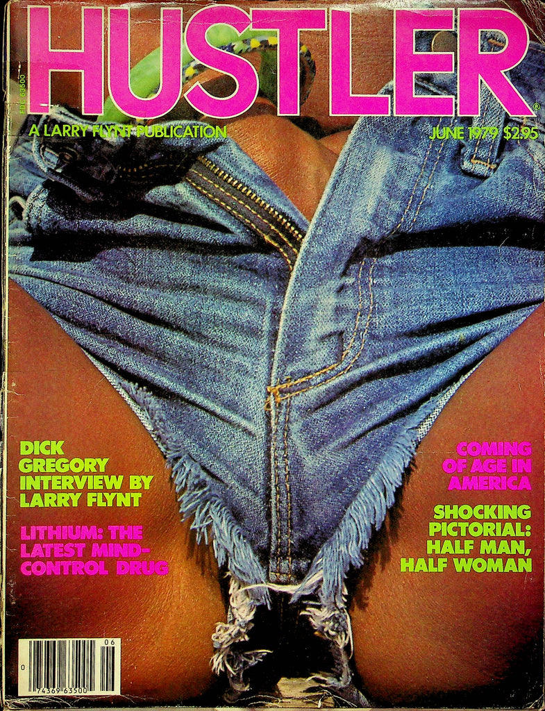 Hustler Magazine Dick Gregory & Lithium June 1979 081122RP