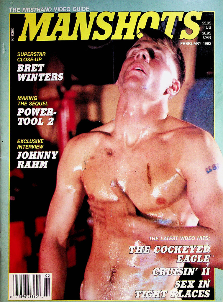 Manshots Gay Magazine  Bret Winters / Johnny Rahm Interview  February 1992   080522lm-p2