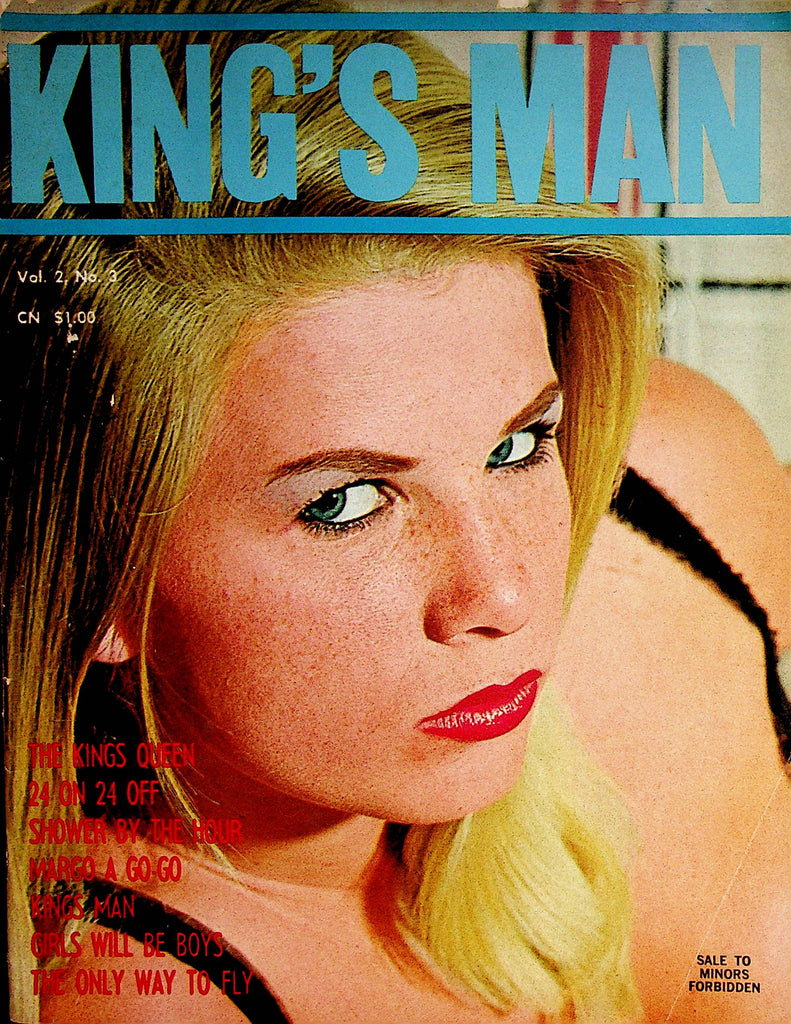 King's Man Magazine    The King's Queen Karen Caster vol.2 #3 1965   062122lm-p
