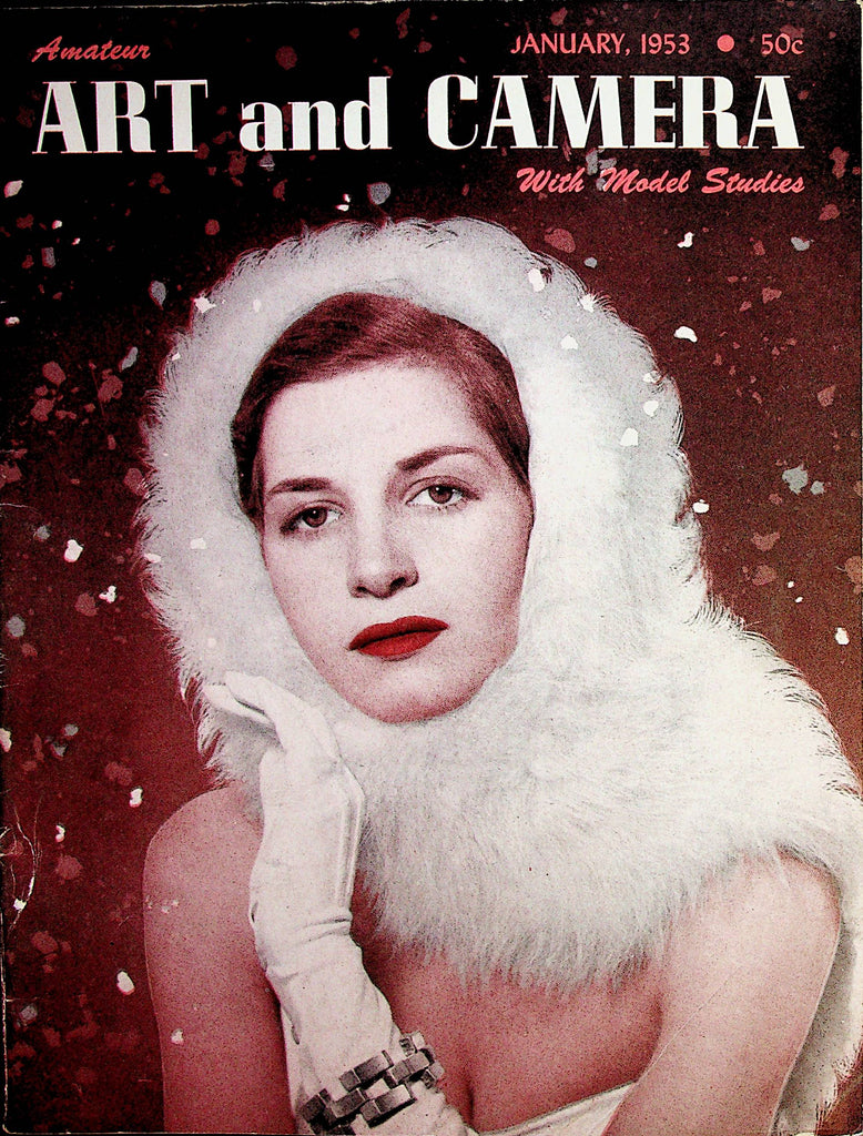 Amateur Art And Camera With Model Studies Magazine  January 1953    071922lm-p