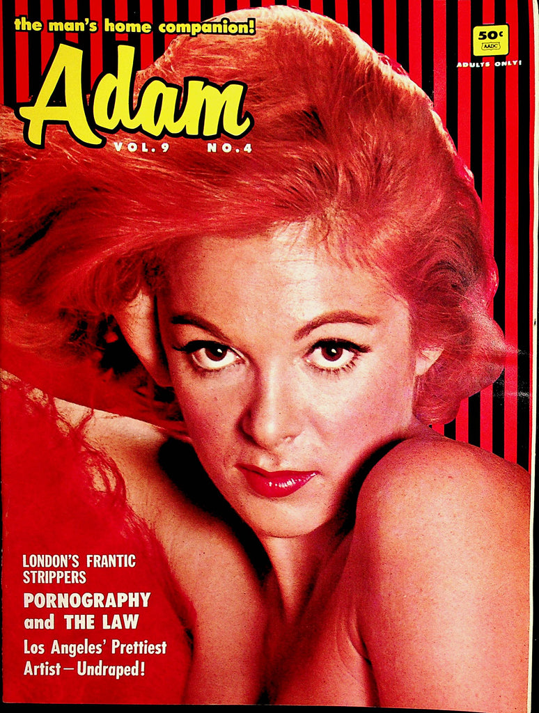 Adam Magazine Covergirl Sally Mills  vol.9 #4 1965   082421lm-dm