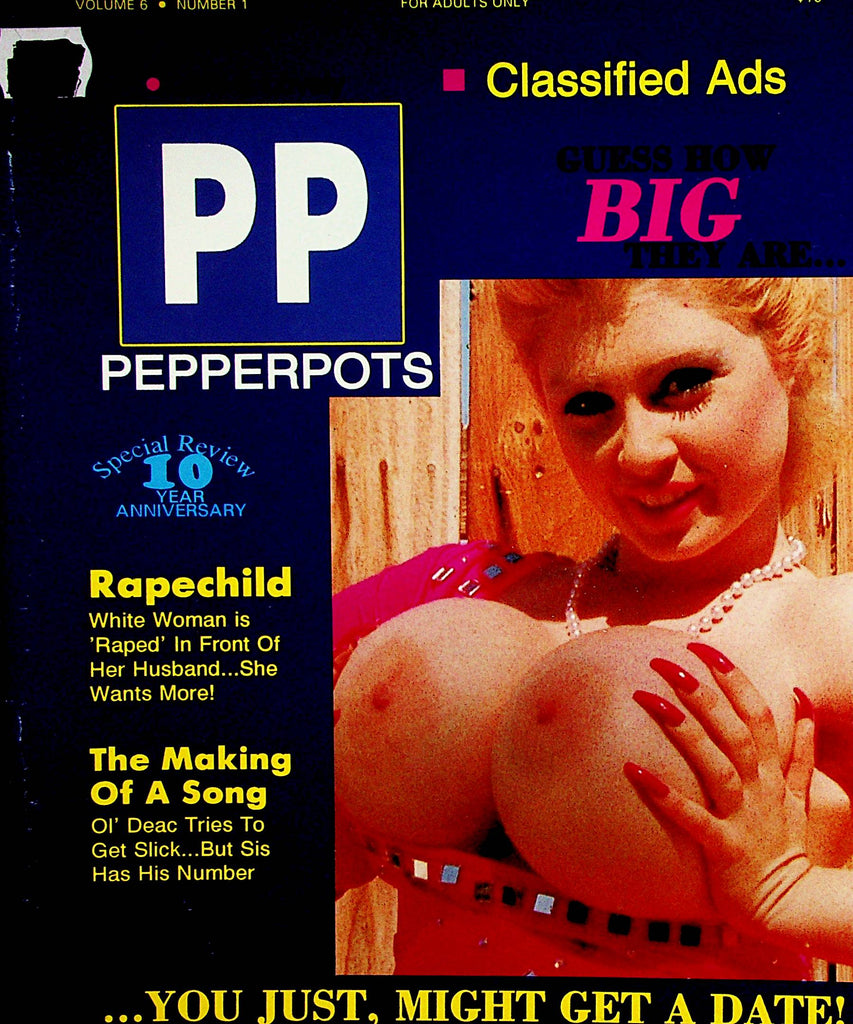 Pepperpots Contacts Magazine    vol.6 #1  1990's   092322lm-p