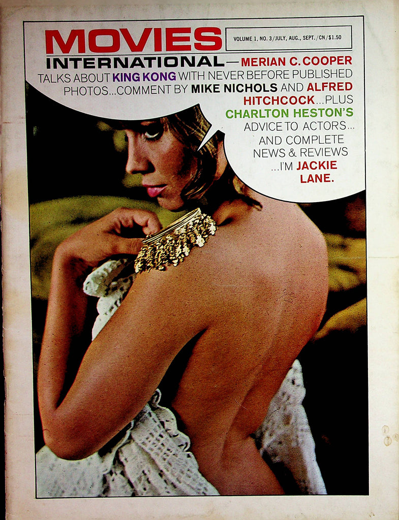Movies International Magazine  King Kong / Alfred Hitchcock  vol.1 #3   July 1966     071422lm-p