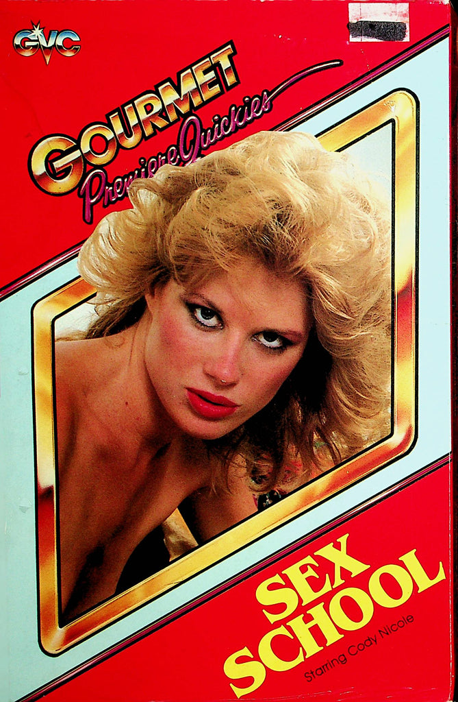 Gourmet Premiere Quickies VHS  Sex School w/Cody Nicole & Centerfold Layout w/ Debbie    092621lm-dm