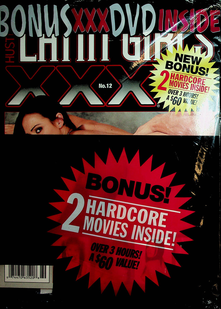 Hustler Latin Girls XXX Magazine  w/DVD  #12 new/sealed   121421lm-dm2