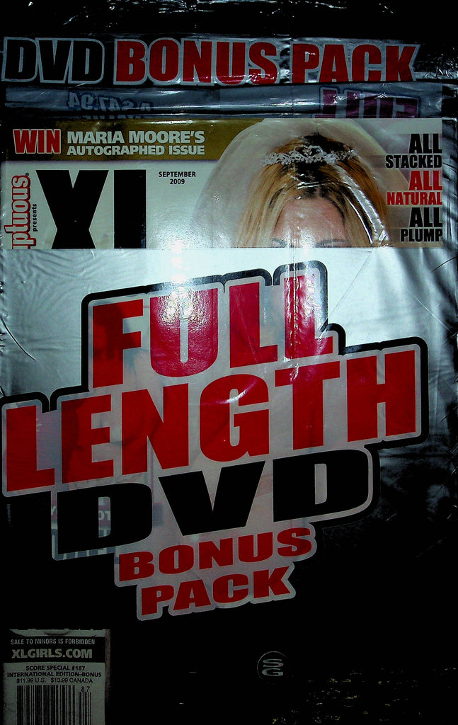 Voluptuous XL Girls Magazine My Big Plump Wedding September 2009 W/DVD 111822RP2