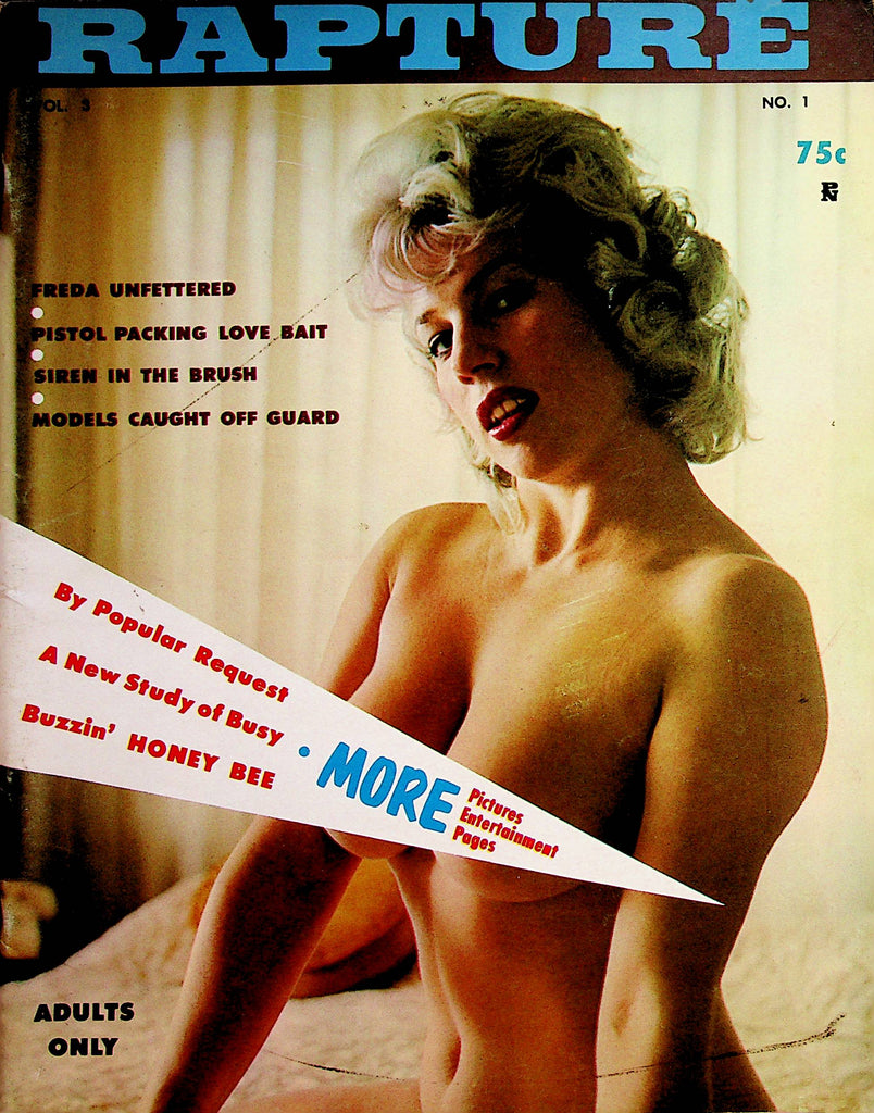 Rapture Busty Magazine   Busty Freda  vol.3 #1  1962    071422lm-p2
