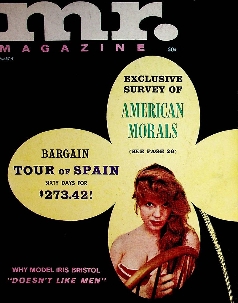 Mr. Vintage Magazine  Centerfold Iris Bristol  March 1962   072622lm-p