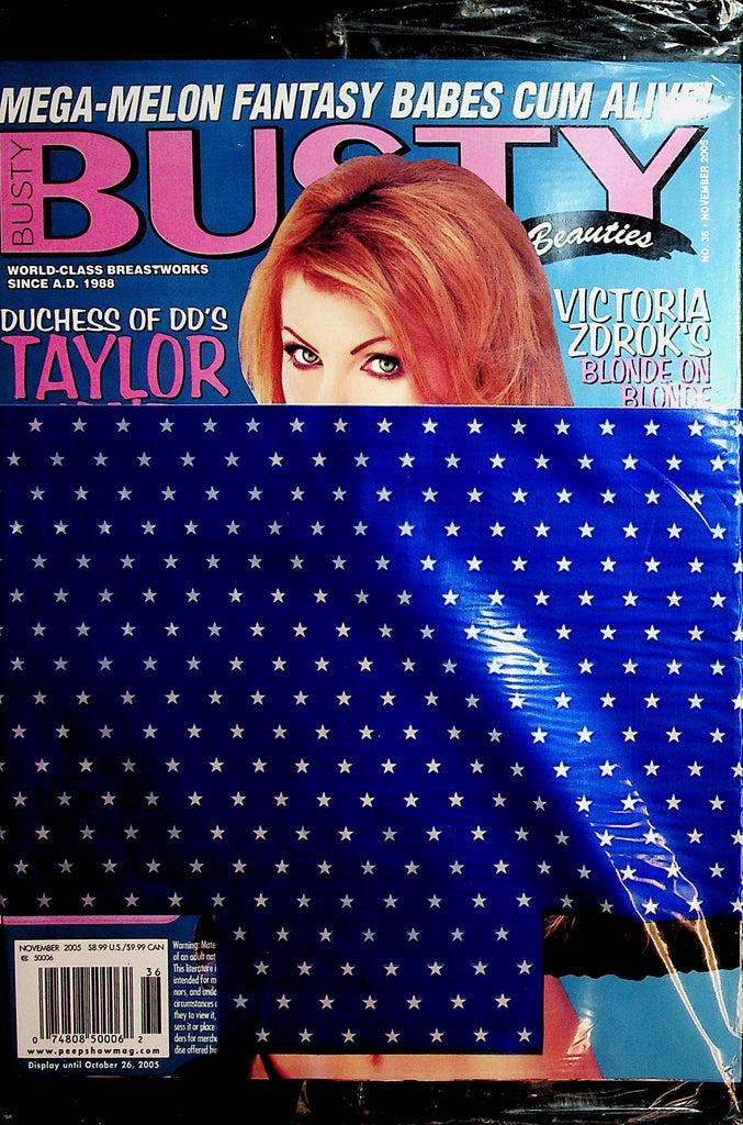 Busty Beauties Magazine  Taylor Wayne / Victoria Zdrok  November 2005 New      123021lm-dm