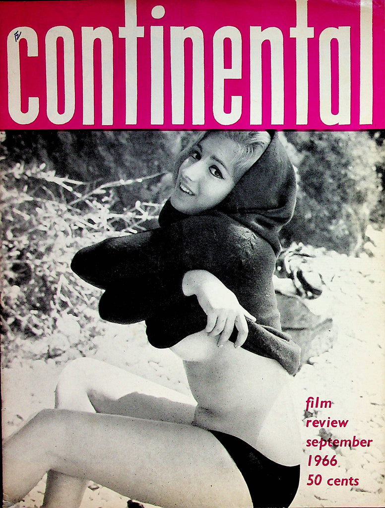 Continental Film Review Magazine   Covergirl Maria Pia Conte   September 1966       070122lm-p2