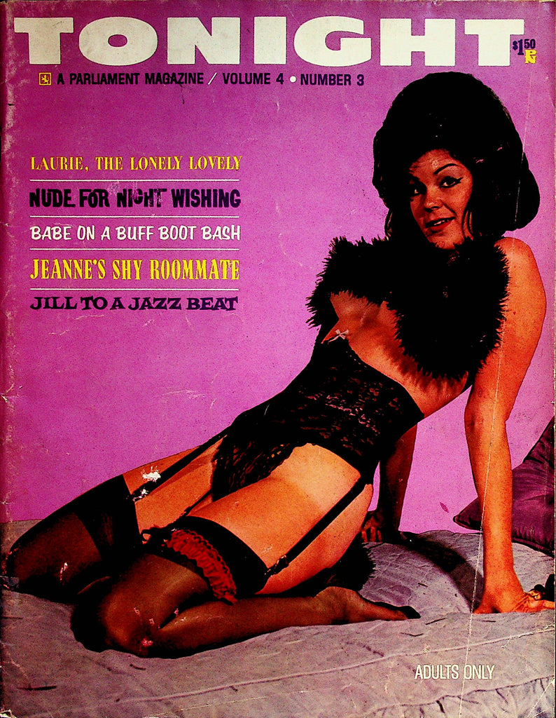 Tonight Busty Vintage Magazine  Laurie, The Lonely Lovely  vol.4 #3 1965  070522lm-p