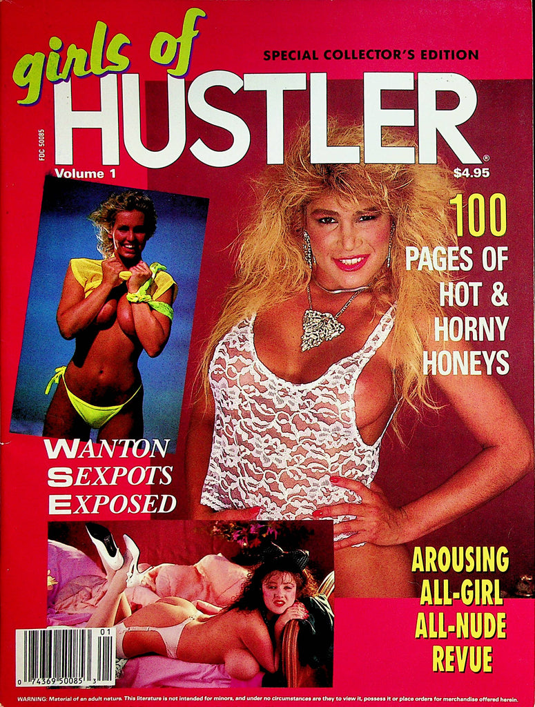 Girls Of Hustler Magazine  Stacey Owens / 100 Pages Of Hot & Horn y Honeys  vol.1  1989      022223lm-p2