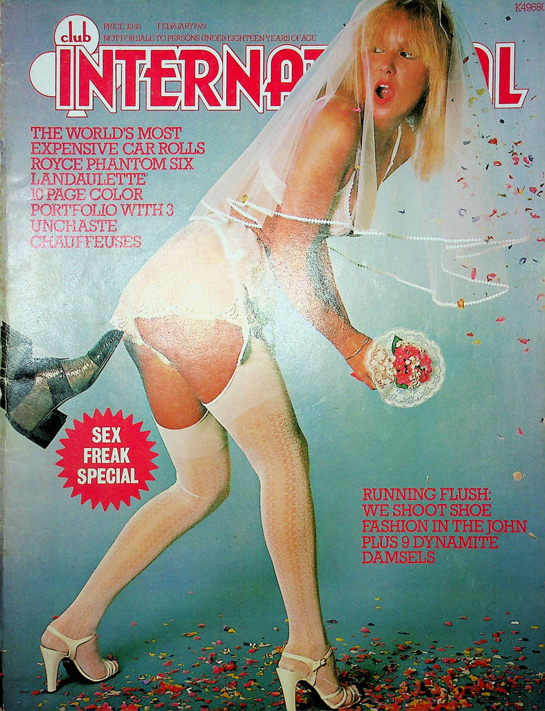 Club International Magazine Sex Freak Special Delia & Nicole February 1979 102122RP
