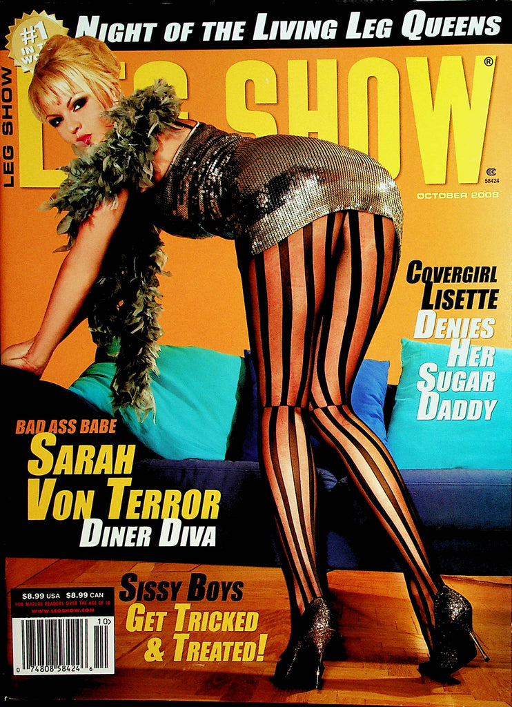 Leg Show Magazine  Covergirl Lisette  October 2008     032322lm-p