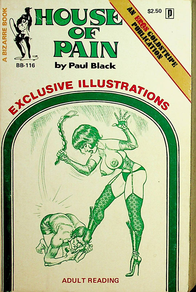 House Of Pain Fetish Novel  by Paul Black 1974  Eros Publishing  062621lm-DM2