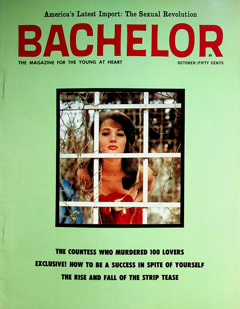 Bachelor Magazine   Covergirl  Nina Du Vant   October 1963    062122lm-p2