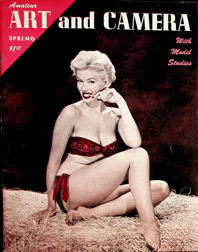 Amateur Art and Camera With Model Studies Magazine  vol.8 #4  1950's    070222lm-p