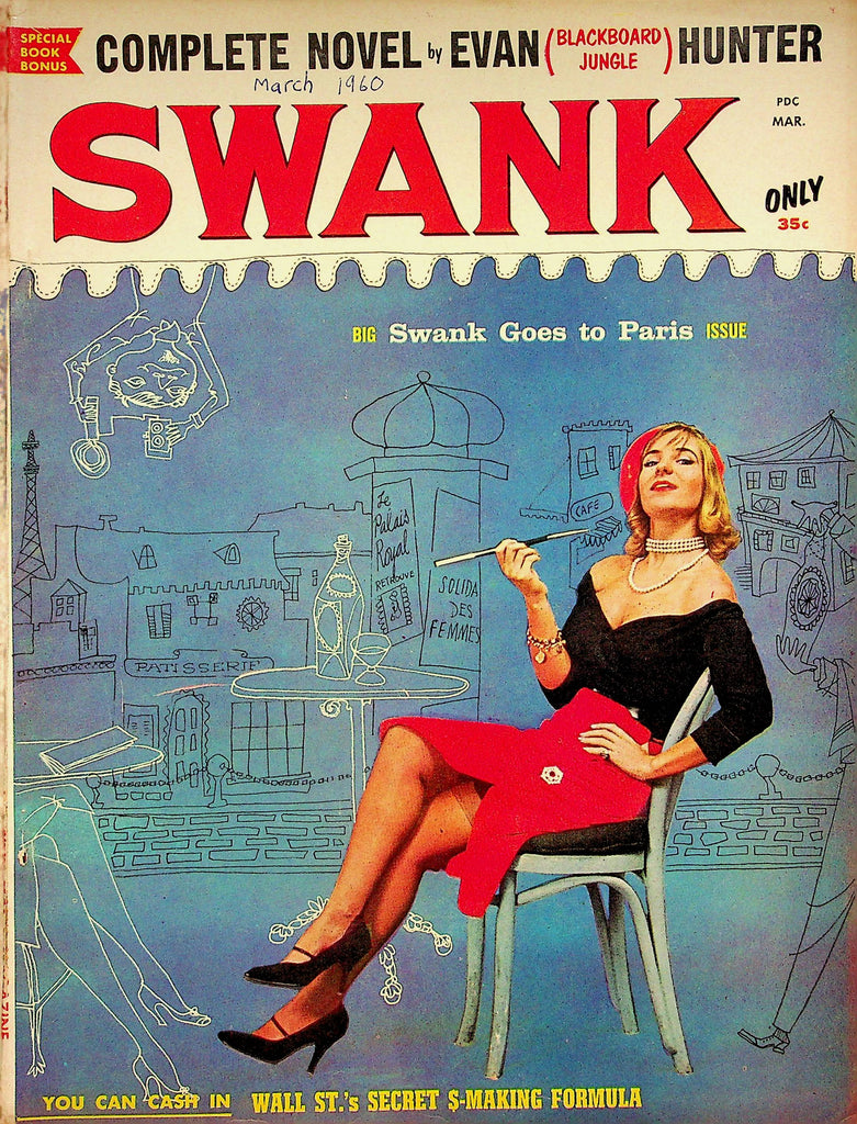 Swank Magazine Swank Goes To Paris March 1960 042822RP