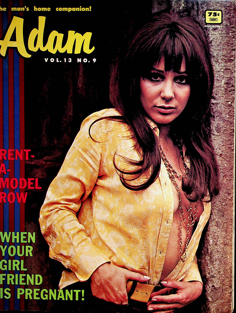 Adam Busty Magazine   Covergirl Lea Nanni / Uschi Digard  vol.13 #9  1969      072522lm-p