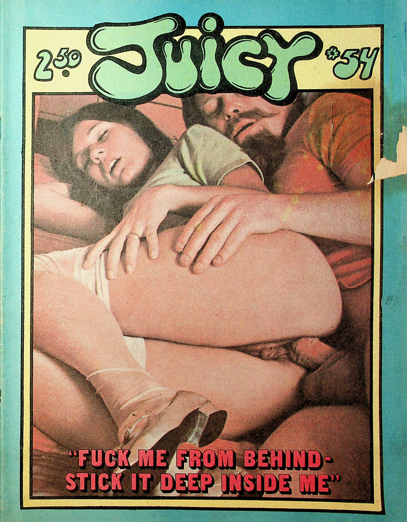 Juicy Magazine  Lisa Deleuuw "Fuck Me From Behind-Stick It Deep Inside Me" #54  1978   061721lm-dm
