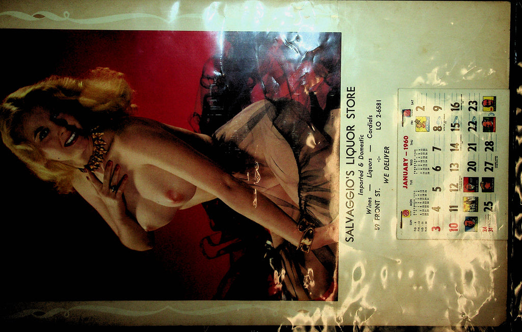 Advertising Wall Calendar 1960 - Salvaggio's Liquor Store   100720lm-amsh