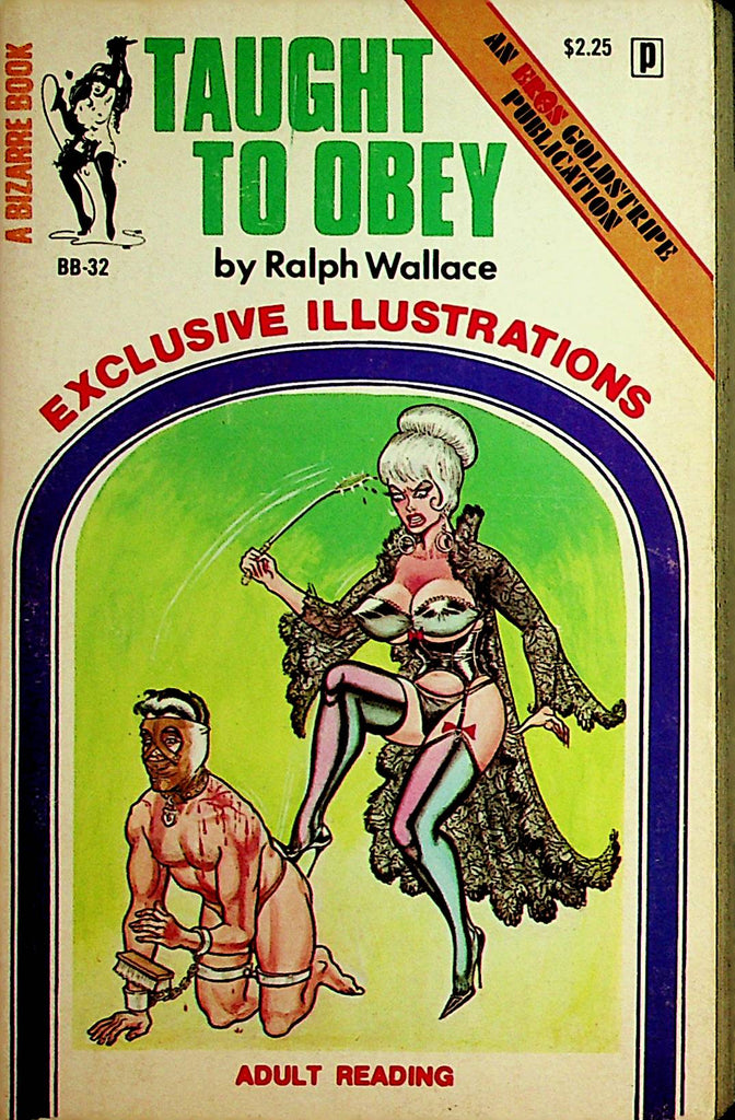 Taught To Obey Fetish Novel by Ralph Wallace 1972   Eros Publishing  062621lm-DM2