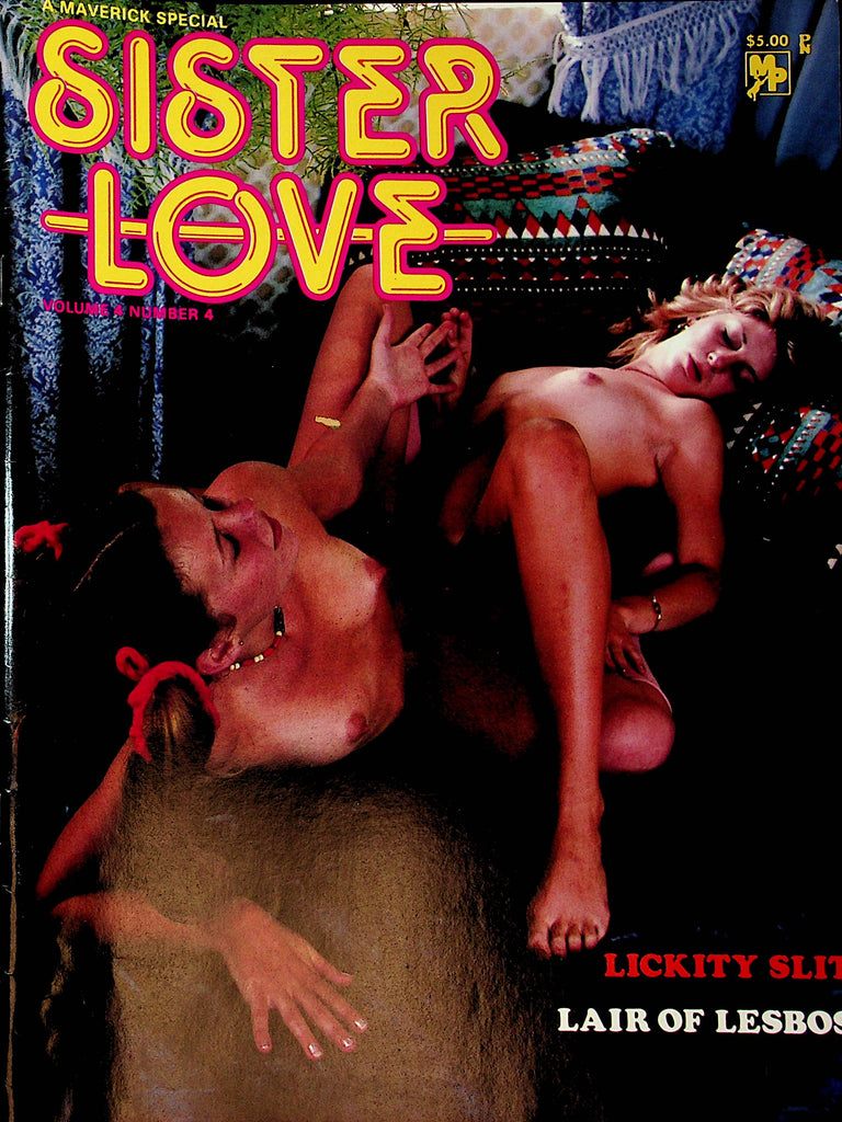 Sister Love Lesbian Magazine  Lickity Slit / Country Cunts  vol.4 #4 1977 by Maverick  100920lm-sh