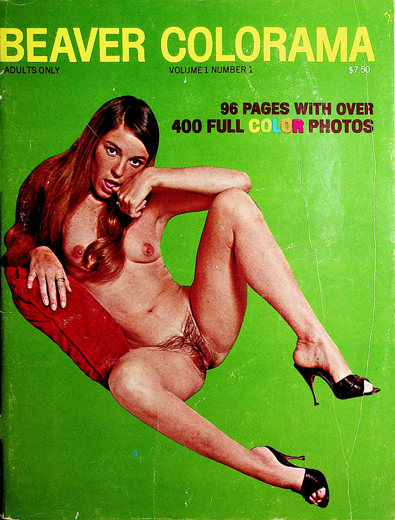 Beaver Colorama Vintage Magazine   400 Color Photos Girls Spread Wide! vol.1 #1  1960's    020822lm-dp2