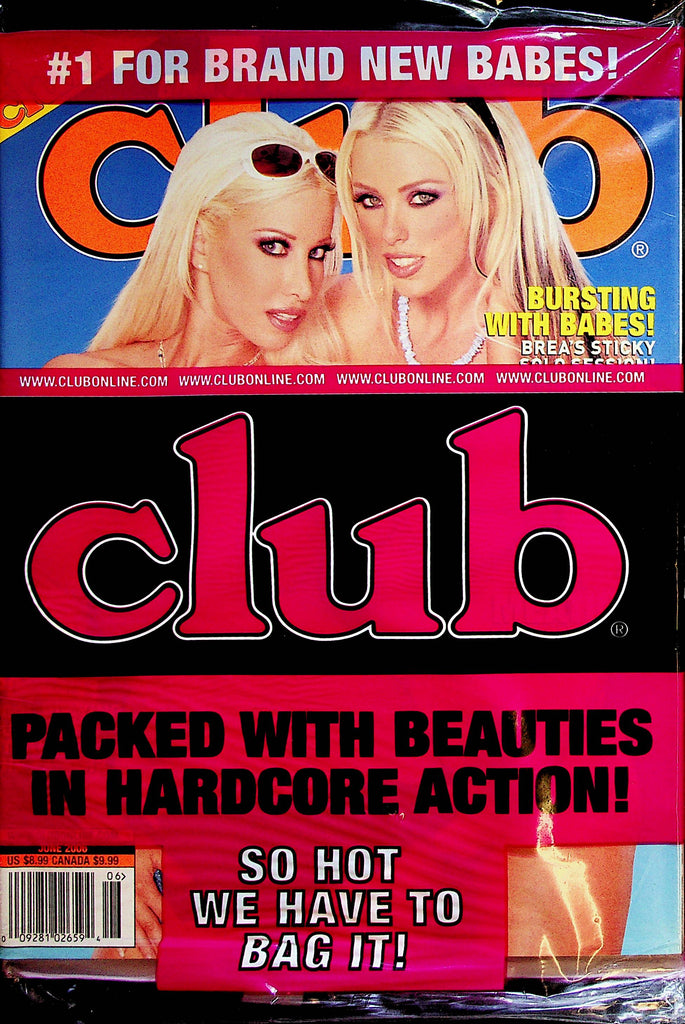 Club Busty Magazine Gina Lynn / Lanny Barby  June 2006  New    032426lmp