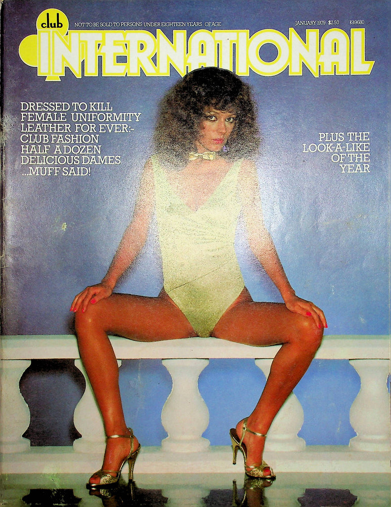 Club International Magazine Leyla & Lori & Sherree January 1979 102122RP