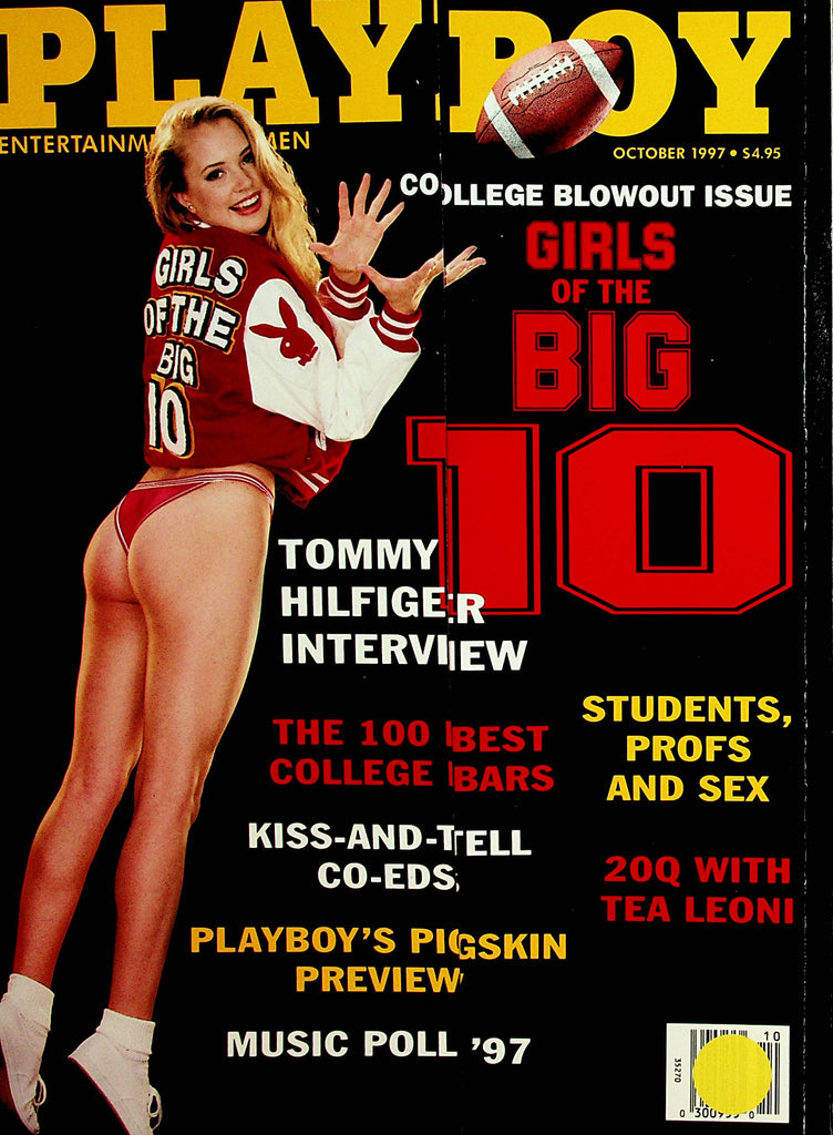 Autographed Playboy Magazine  Centerfold Girl Layla Roberts  w/COA  October 1997    010322lm-dm