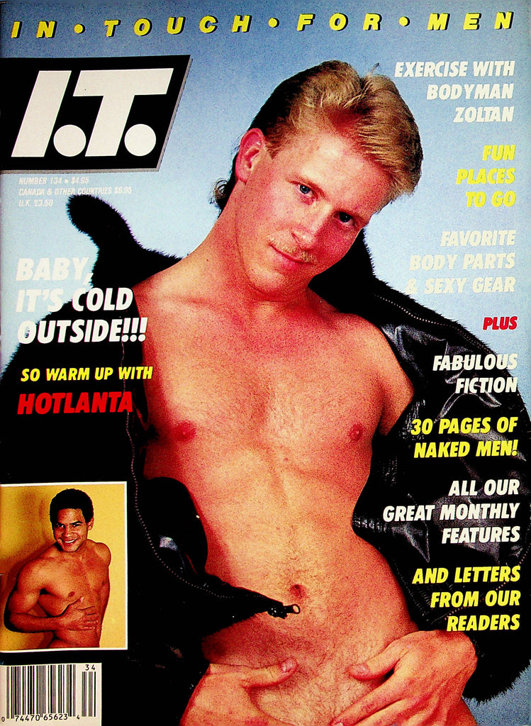 In Touch For Men Gay Magazine  Coverguy Klaus Stoemer  #134  1988   080522lm-p2