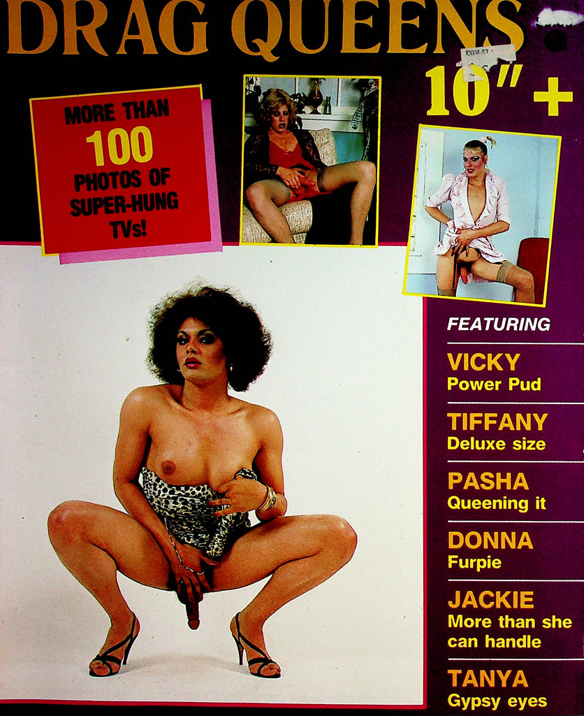 Drag Queens Magazine  More Than 100 Photos Of Super Hung TVs! vol.5 #1  1983   081922lm-p