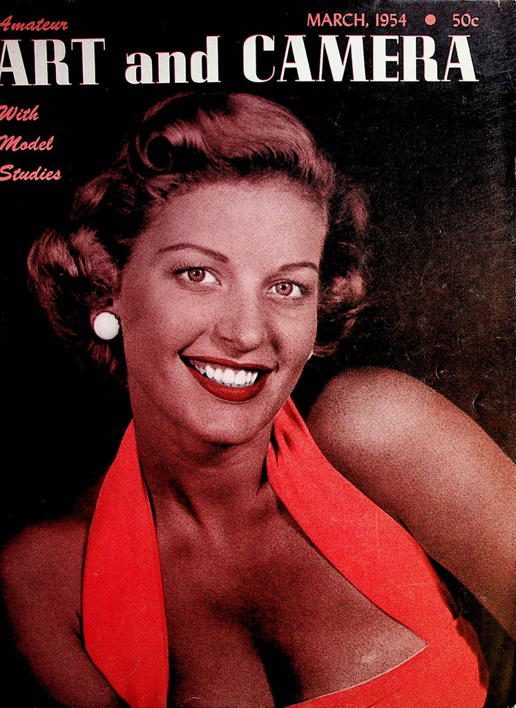 Amateur Art And Camera With Model Studies Magazine  March 1954   071922lm-p