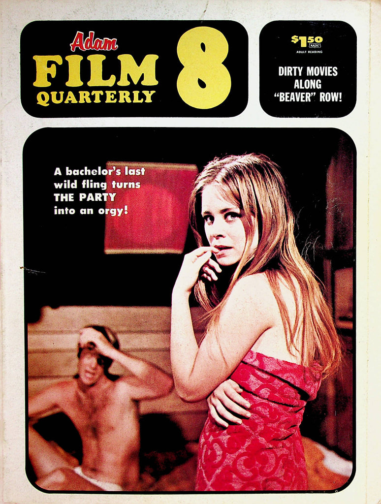 Adam Film Quarterly Magazine  The Party /  House Of Pain And Pleasure #8  February 1969     062322lm-p2