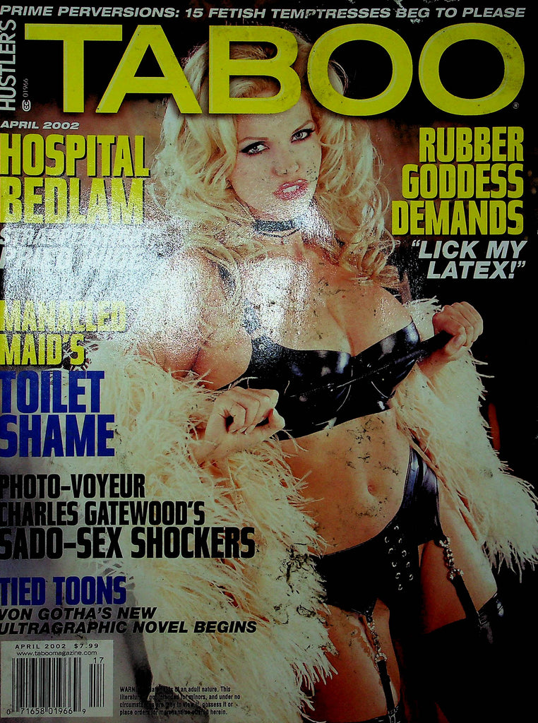 Hustler's Taboo Magazine Pet Project & Charles Gatewood April 2002 121322RP