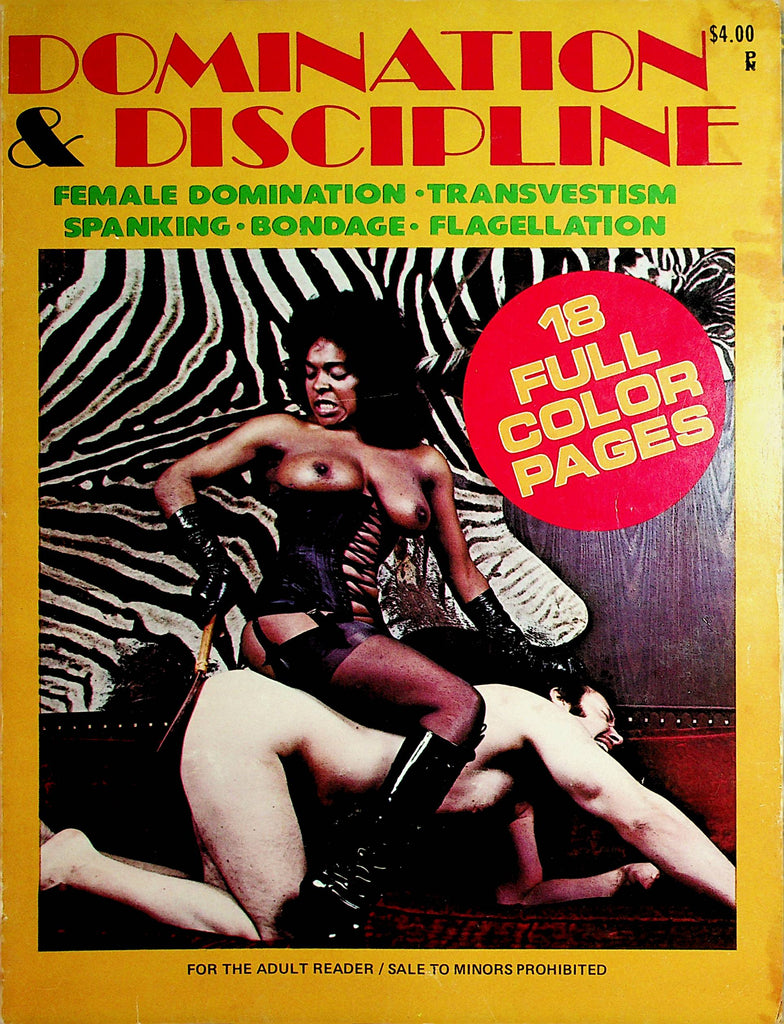 Domination & Discipline Fetish Magazine  Beauties In Bondage 1973 100's of Pages!  082421lm-dm