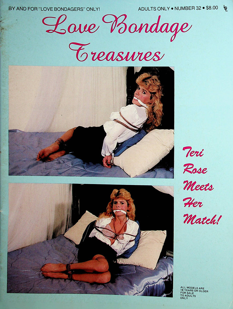 Love Bondage Treasures Magazine   Teri Rose  #32 1990 London Enterprises     011822lm-dm