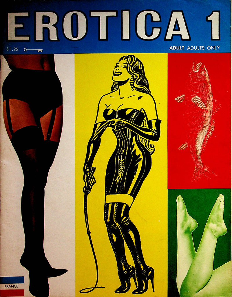 Erotica 1 International Special Vintage Magazine  Foot Fetishism/ Aphrodisiacs  vol.1 #1 1963      070922lm-p