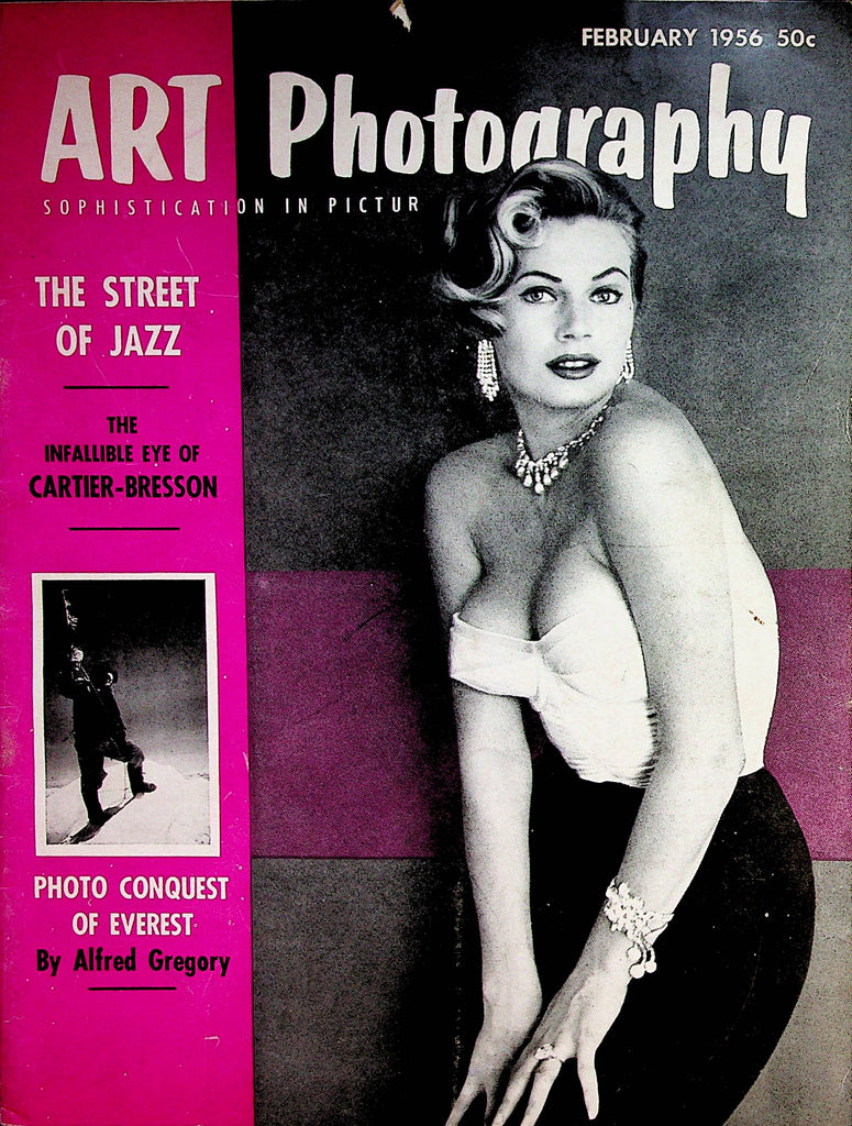 Art Photography Magazine  Covergirl Anita Ekberg  February 1956    071722lm-p